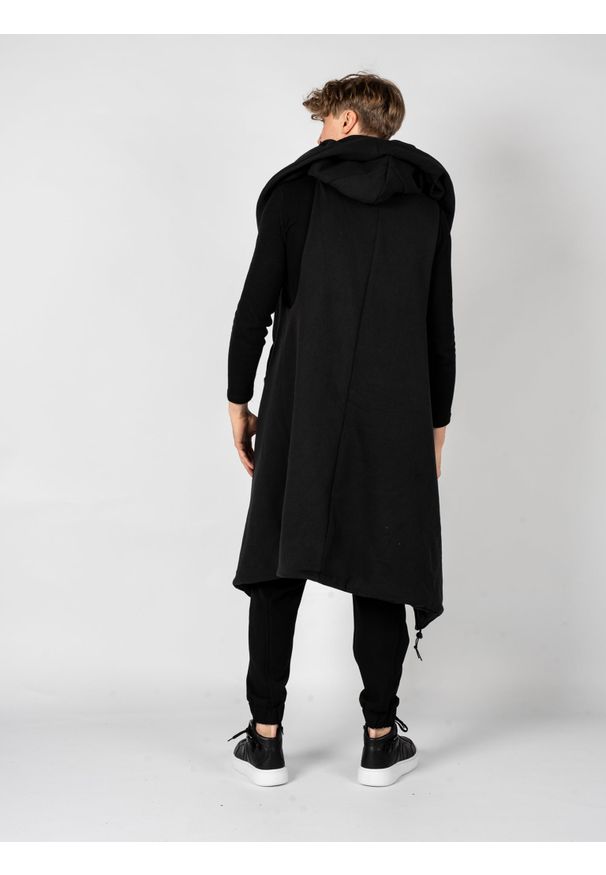 La Haine Inside Us Bezrękawnik UNISEX "LM011" | A23113M LM011 | UNISEX | Mężczyzna | Czarny. Typ kołnierza: kaptur. Kolor: czarny. Materiał: poliester, bawełna. Długość rękawa: bez rękawów. Długość: długie