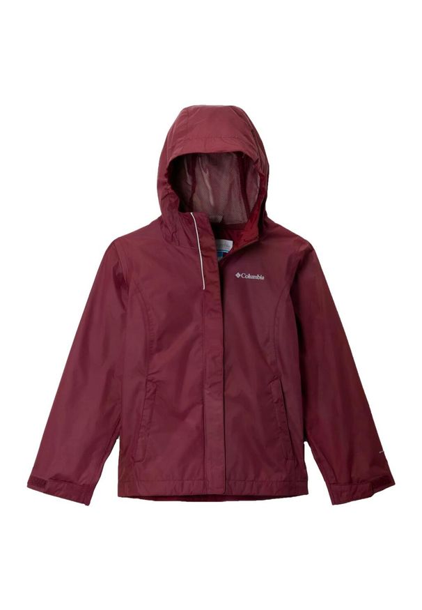columbia - COLUMBIA ARCADIA II JACKET Bordeaux. Kolor: czerwony. Materiał: syntetyk. Sport: turystyka piesza