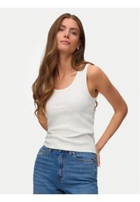 Vero Moda Top Chole 10344951 Biały Regular Fit. Kolor: biały. Materiał: bawełna #1