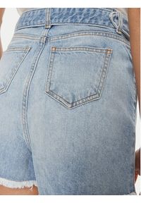 TwinSet - TWINSET Szorty jeansowe 241TT2392 Niebieski Straight Fit. Kolor: niebieski. Materiał: bawełna