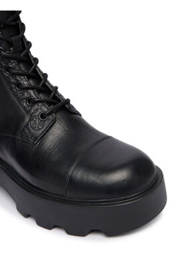 Tory Burch Trapery T Monogram Lug 178112 Czarny. Kolor: czarny. Materiał: skóra