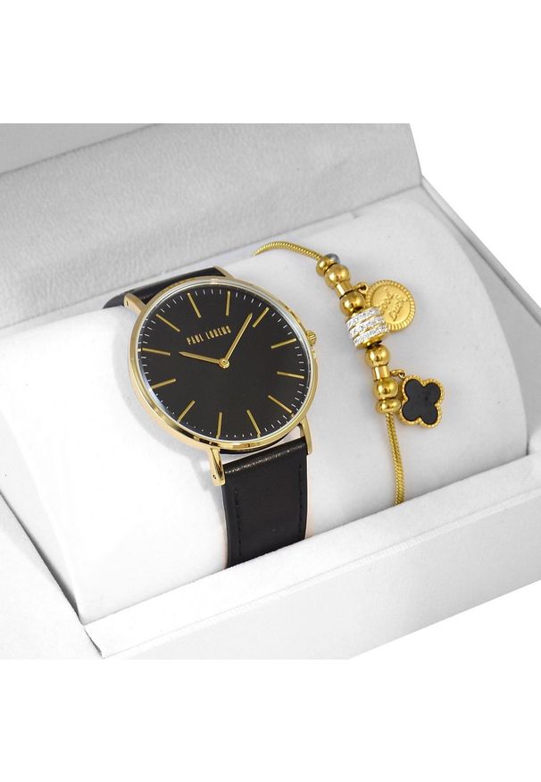 Zegarek Paul Lorens Zestaw damski zegarek Paul Lorens LONGIE - 11014A7-1A2 + bransoletka Pacific