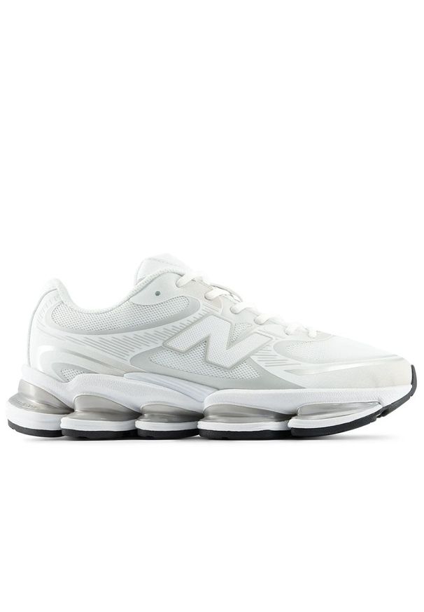 Buty unisex New Balance U20004GM - białe. Kolor: biały. Materiał: materiał, syntetyk. Szerokość cholewki: normalna
