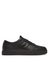 Calvin Klein Sneakersy Clean Cup Low Lace Tape HM0HM01898 Czarny. Kolor: czarny. Materiał: skóra