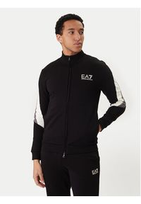 EA7 Emporio Armani Dres 7M001610 AF12451 UC001 Czarny Regular Fit. Kolor: czarny. Materiał: bawełna #4