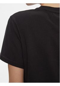 Tommy Jeans T-Shirt Tjw Bxy Daisy Flag Tee DW0DW17712 Czarny Regular Fit. Kolor: czarny. Materiał: bawełna #3