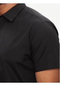 Jack & Jones - Jack&Jones Koszula Joe 12195062 Czarny Slim Fit. Kolor: czarny. Materiał: bawełna, syntetyk #3
