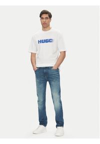 Hugo - HUGO Jeansy Ash 50541564 Niebieski Slim Fit. Kolor: niebieski #3