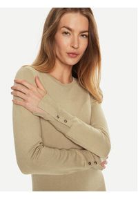 Guess Sweter W2YR30 Z2V62 Beżowy Regular Fit. Kolor: beżowy. Materiał: wiskoza #3