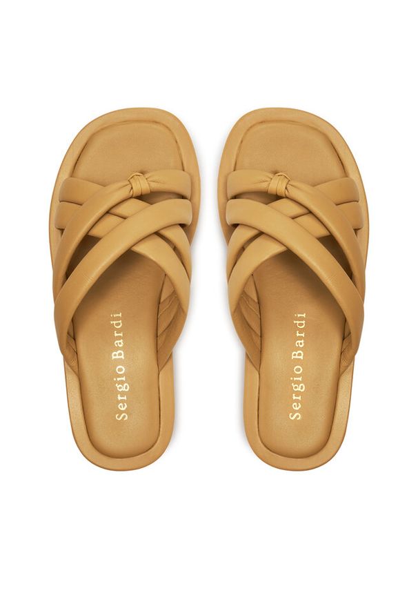 Japonki Sergio Bardi. Kolor: brązowy