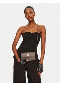 Karl Lagerfeld - KARL LAGERFELD Torebka 245W3218 Beżowy. Kolor: beżowy. Materiał: skórzane #3