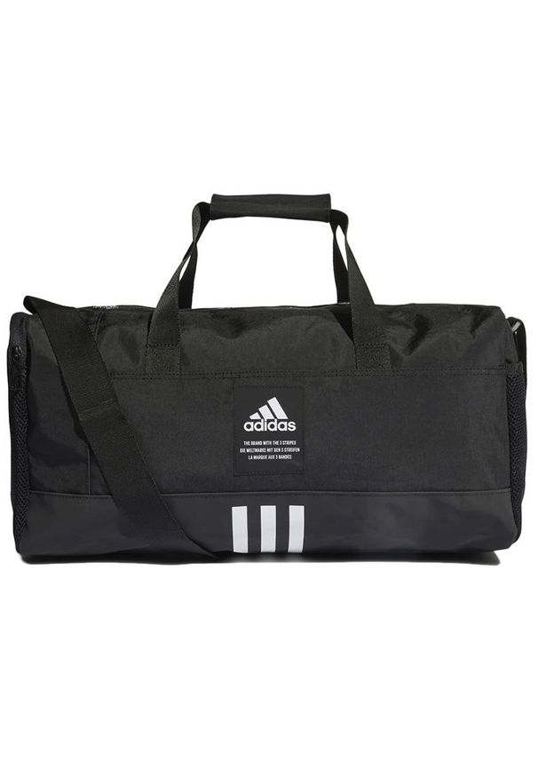 Adidas - Torba adidas 4ATHLTS Duffel Bag Medium HC7272 - czarna. Kolor: czarny. Materiał: nylon. Sport: fitness