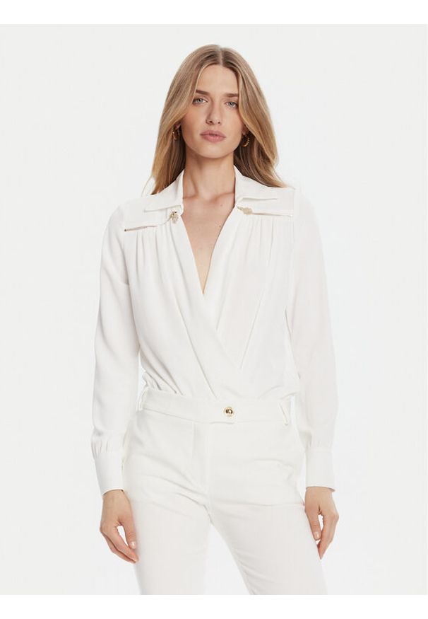 Rinascimento Body CFC0126182003 Biały Regular Fit. Kolor: biały. Materiał: syntetyk