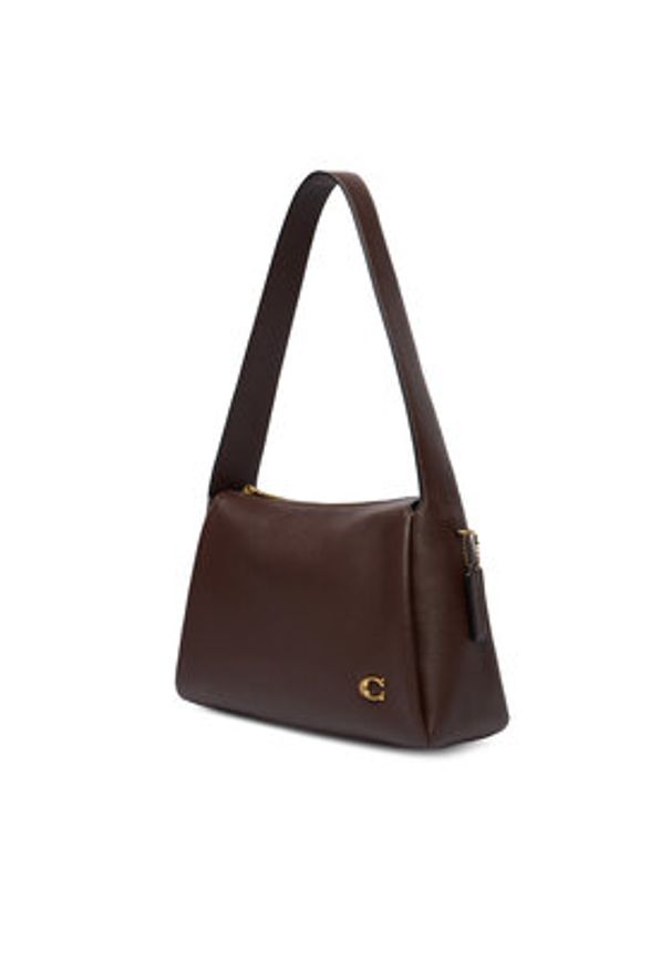 Coach Torebka Lola CCC45 Brązowy. Kolor: brązowy. Materiał: skórzane