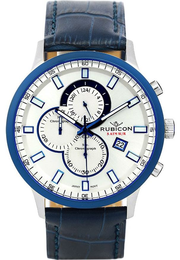 Zegarek Rubicon Zegarek męski RUBICON RNCD71-3 -