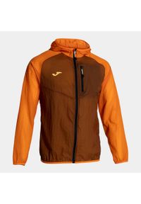 Kurtka do biegania męska Joma R-Trail Nature Raincoat. Kolor: brązowy. Sport: bieganie