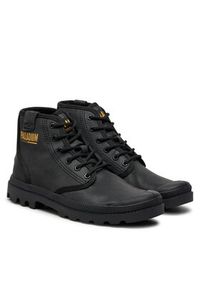 Palladium Trapery PAMPA HI COATED 74375-008-M Czarny. Kolor: czarny. Materiał: materiał #6