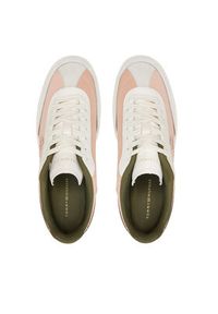 TOMMY HILFIGER - Tommy Hilfiger Sneakersy Th Heritage Court Sneaker Sde FW0FW08037 Różowy. Kolor: różowy #3