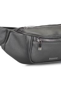 Wittchen - Damska torebka nerka o szerokim froncie. Kolor: srebrny. Materiał: skóra ekologiczna #5