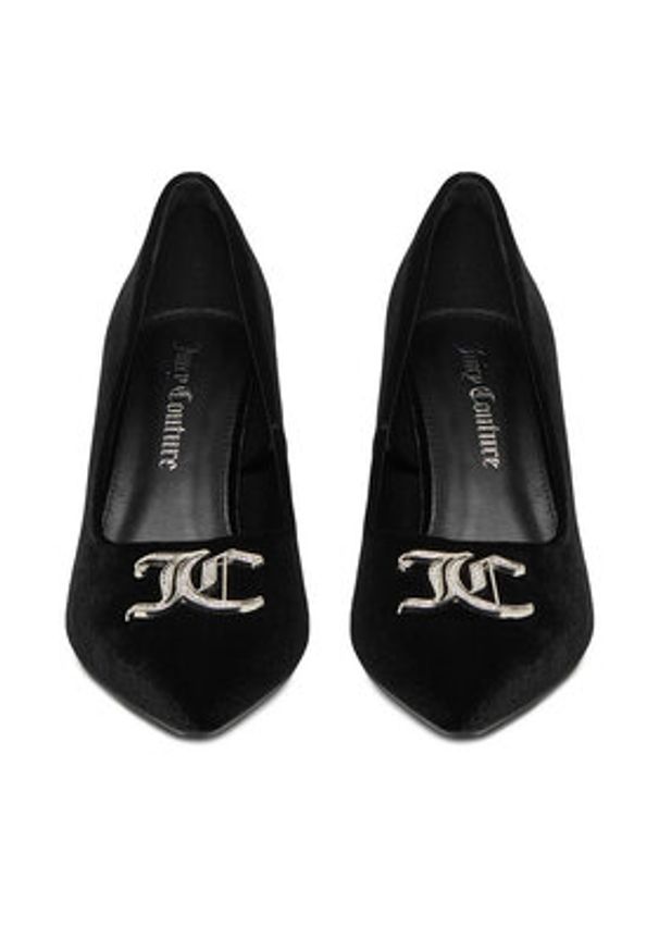 Juicy Couture Szpilki EO-R24SS94659 Czarny. Kolor: czarny. Materiał: materiał. Obcas: na szpilce