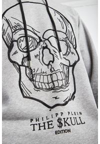 Philipp Plein - Bluza męska PHILIPP PLEIN. Typ kołnierza: kaptur. Wzór: melanż #6