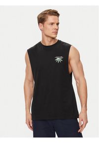 Jack & Jones - Jack&Jones Tank top Tampa 12253914 Czarny Oversize. Kolor: czarny. Materiał: bawełna #1