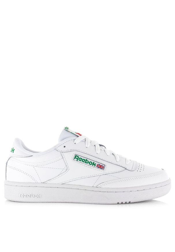 Buty do chodzenia męskie Reebok Club C White. Zapięcie: sznurówki. Kolor: biały. Materiał: tkanina, materiał, skóra, syntetyk. Szerokość cholewki: normalna. Model: Reebok Club. Sport: turystyka piesza
