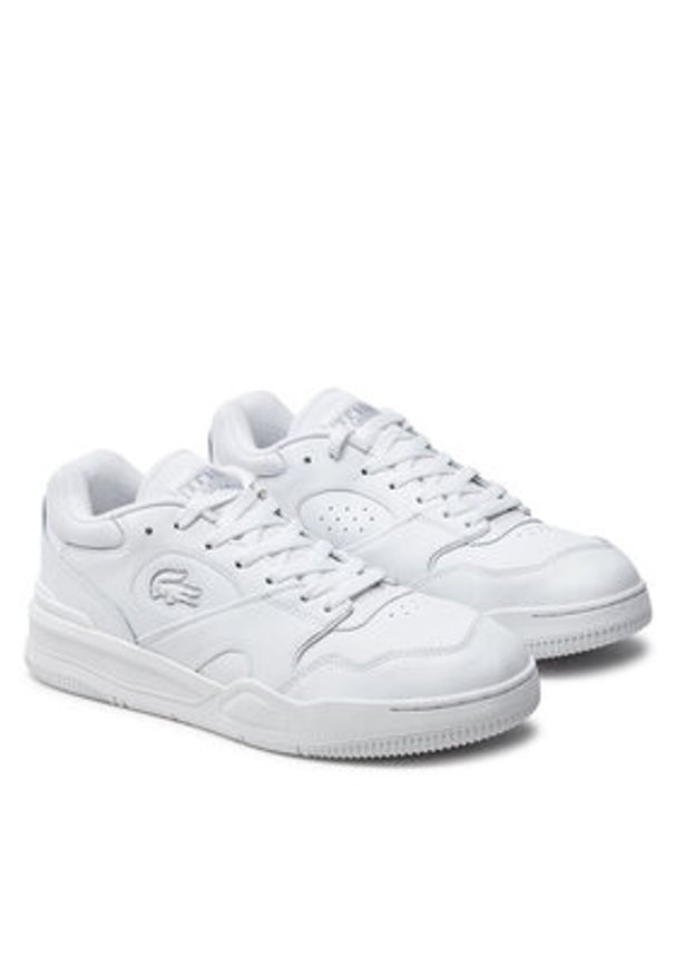 Lacoste Sneakersy 7-48SMA0025 Biały. Kolor: biały. Materiał: skóra