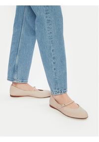 Max Mara Baleriny Mmballet 2514521171600 Beżowy. Kolor: beżowy. Materiał: skóra #7