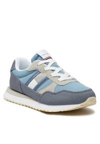 TOMMY HILFIGER - Tommy Hilfiger Sneakersy T3X9-33376-1693 M Niebieski. Kolor: niebieski