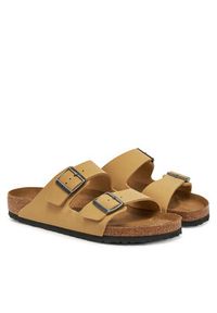 Birkenstock Klapki 1029170 Beżowy. Kolor: beżowy. Materiał: skóra #3