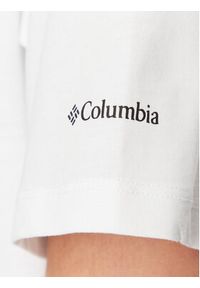 columbia - Columbia Koszulka techniczna North Cascades™ Relaxed Tee Biały Regular Fit. Kolor: biały. Materiał: bawełna #5