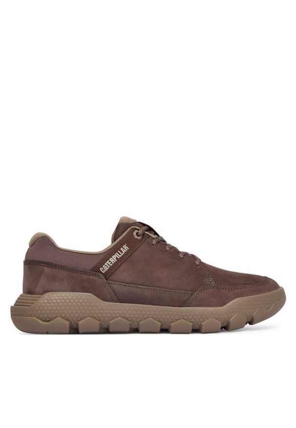 CATerpillar Sneakersy Hombre Hex Lite P726402 Brązowy. Kolor: brązowy. Materiał: zamsz, skóra
