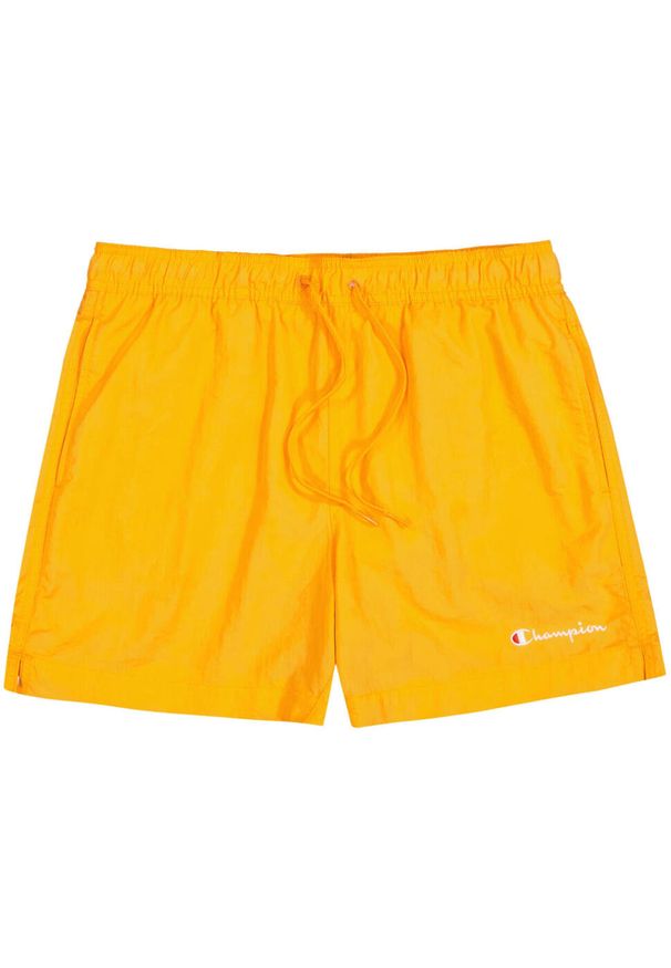 Spodenki kąpielowe męskie Champion Beachshort 219979. Kolor: pomarańczowy