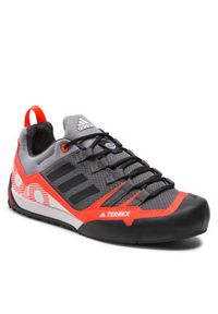 Adidas - adidas Buty Terrex Swift Solo 2 GZ0332 Szary. Kolor: szary. Materiał: materiał. Model: Adidas Terrex #5