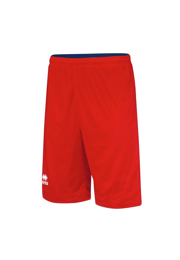ERREA - Szorty Errea Chicago Panta Double Jr Dzieci. Kolor: czerwony. Styl: sportowy. Sport: koszykówka