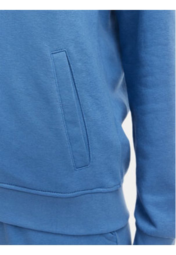 Beverly Hills Polo Club Bluza P-SS26W-F546540 Niebieski Regular Fit. Typ kołnierza: polo. Kolor: niebieski. Materiał: bawełna
