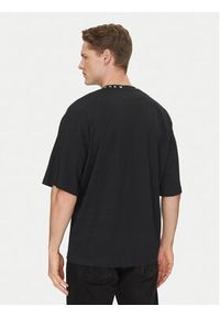 Richmond X T-Shirt Bani UMA24058TS Czarny Regular Fit. Kolor: czarny. Materiał: bawełna