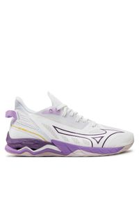 Buty halowe Mizuno. Kolor: fioletowy. Model: Mizuno Wave #1