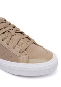 Converse Tenisówki Sport Casual A17008C Beżowy. Okazja: na co dzień. Kolor: beżowy. Materiał: materiał. Styl: casual, sportowy #5