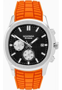 Zegarek męski Sekonda 30277 pomarańczowy. Kolor: pomarańczowy #1