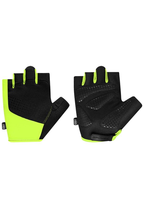 SPOKEY - Rękawiczki rowerowe męskie Spokey Avare. Kolor: żółty, czarny, wielokolorowy, zielony. Sport: kolarstwo