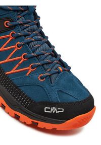 CMP Trekkingi Rigel Mid Trekking Shoes Wp 3Q12944J Granatowy. Kolor: niebieski. Materiał: skóra, zamsz. Sport: turystyka piesza #7