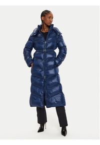 BOSS Płaszcz zimowy Pamaxi3 50524624 Niebieski Regular Fit. Kolor: niebieski. Materiał: syntetyk. Sezon: zima