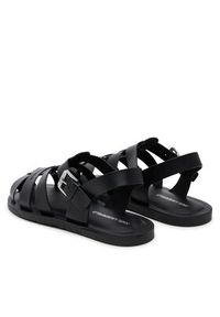 Karl Lagerfeld - KARL LAGERFELD Klapki Kastor III KL70223 Czarny. Kolor: czarny. Materiał: skóra