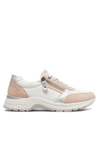 Remonte Sneakersy D0G09-81 Biały. Kolor: biały. Materiał: skóra