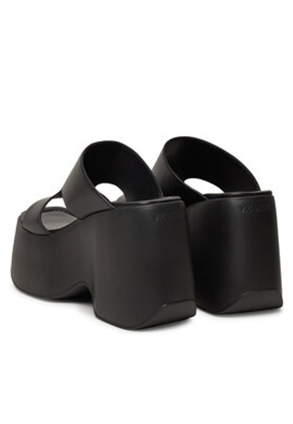 Vic Matié Klapki 1G3150D C06C070101 Czarny. Kolor: czarny. Materiał: skóra