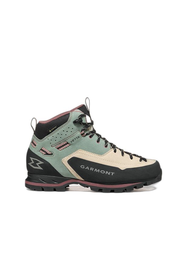 Damskie buty trekkingowe Garmont Vetta Evo GTX. Kolor: zielony. Styl: sportowy