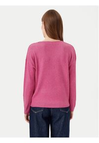 only - ONLY Sweter Rica 15224360 Różowy Regular Fit. Kolor: różowy. Materiał: syntetyk #5