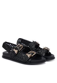 Patrizia Pepe Sandały PPJ383.31 Czarny. Kolor: czarny. Materiał: skóra #3